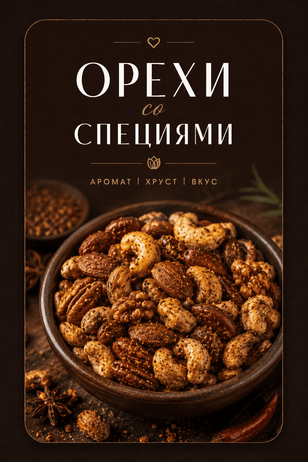 Орехи со специями