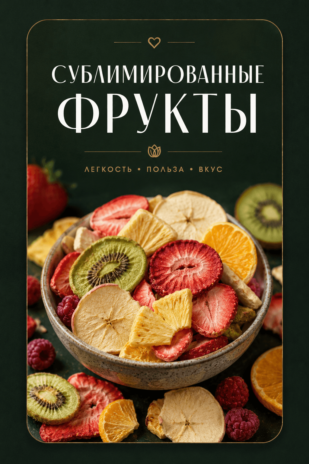 Сублимированные фрукты