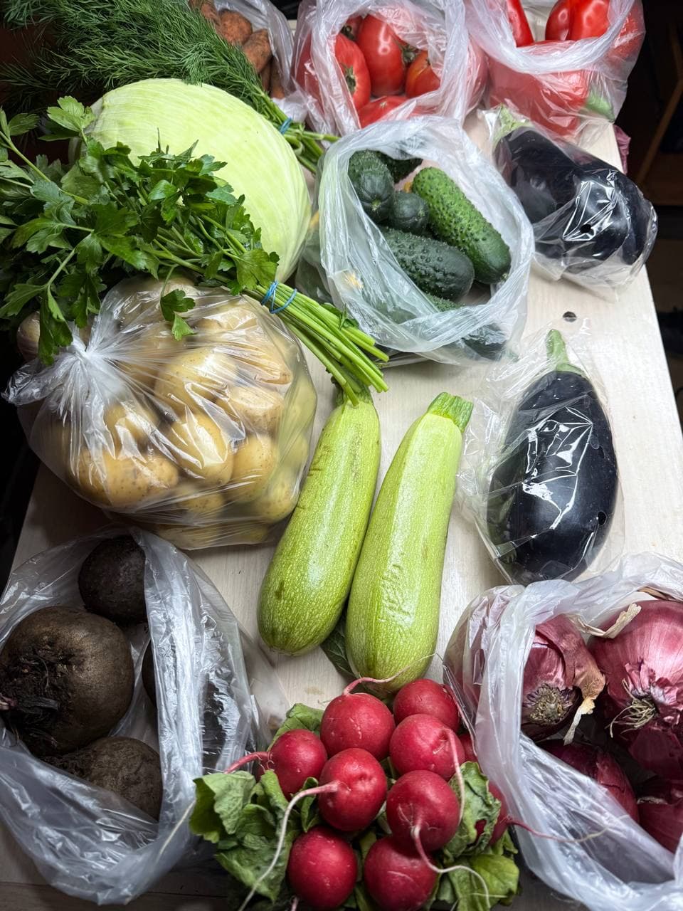 Набор «Зелень и овощи» 1