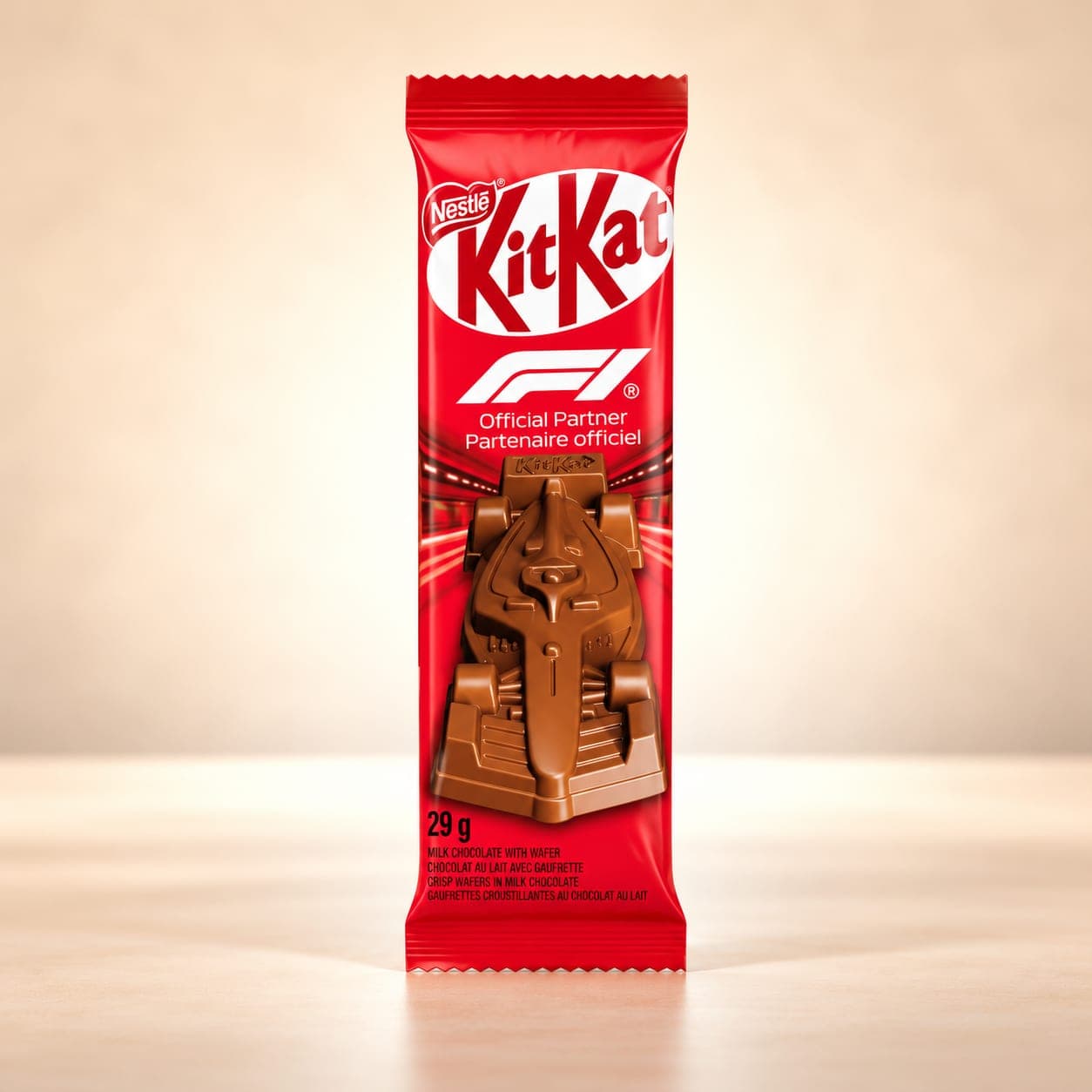 Шоколадный батончик KitKat F1 Choc Bar, 29 г 1