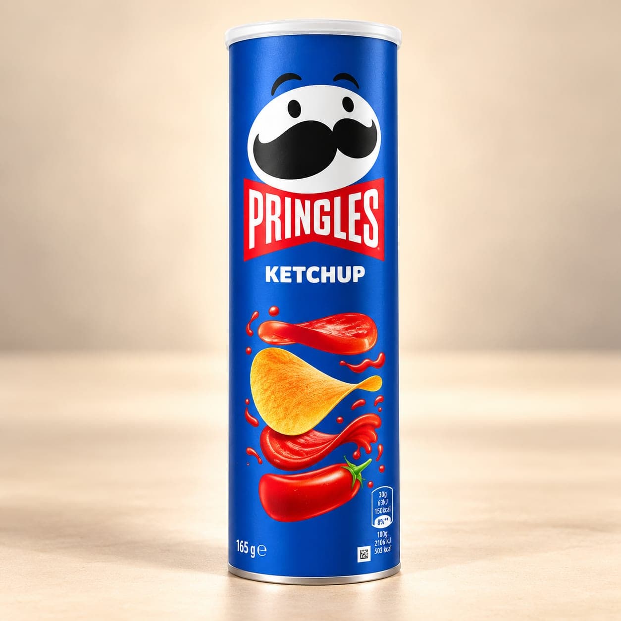 Чипсы PRINGLES KETCHUP со вкусом кетчупа, 165 Г 1