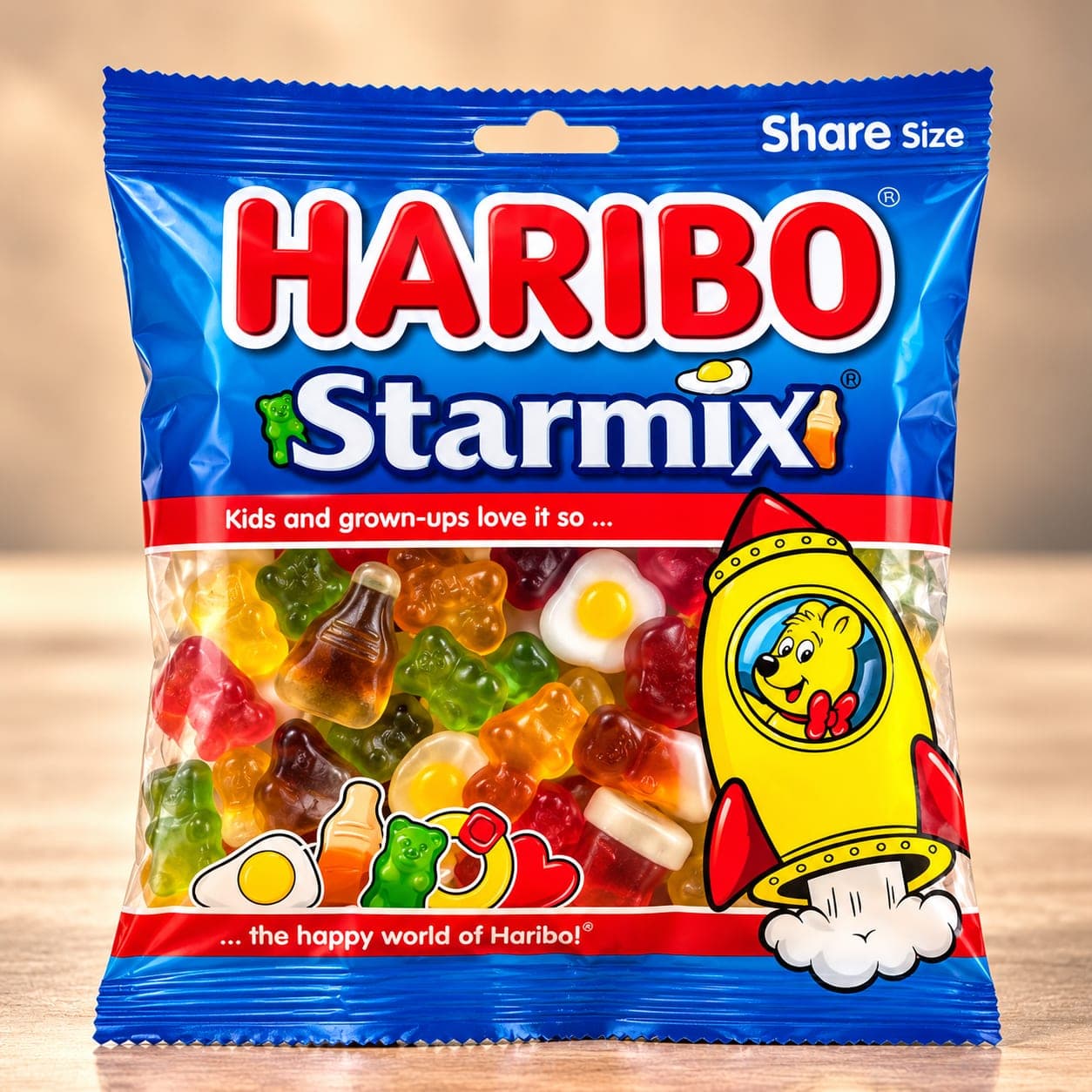 Мармелад HARIBO жевательный (Starmix) Стармикс 80 г 1
