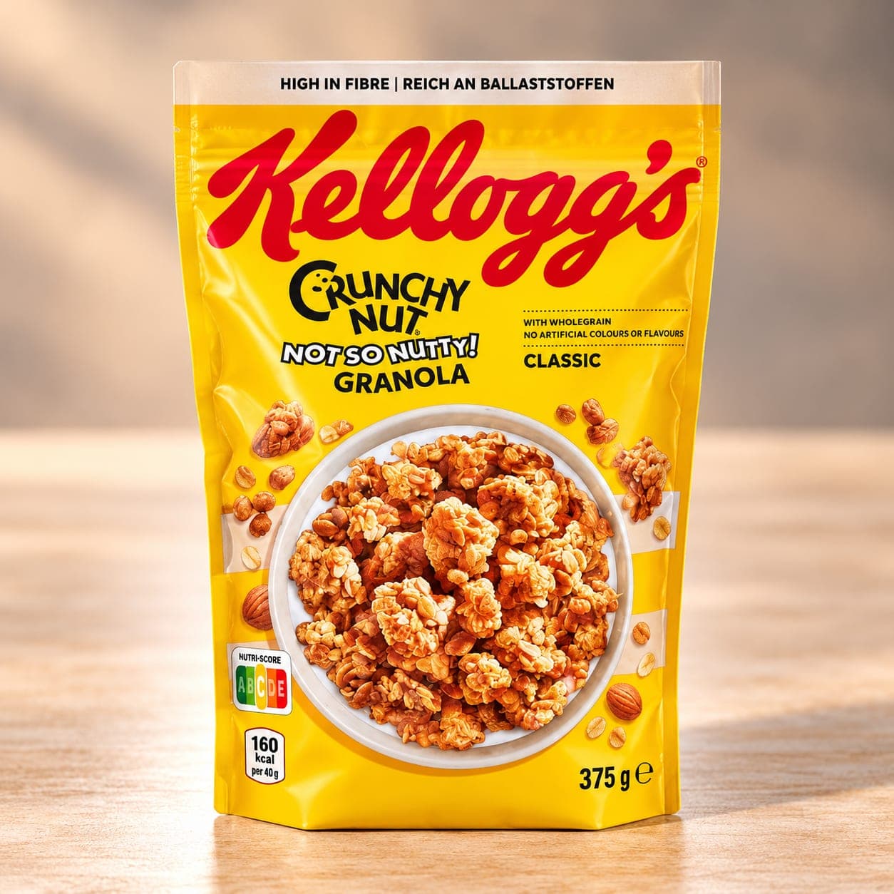 Готовый завтрак Kellogg's Crunchy Nut Granola Classic, 380 г 1