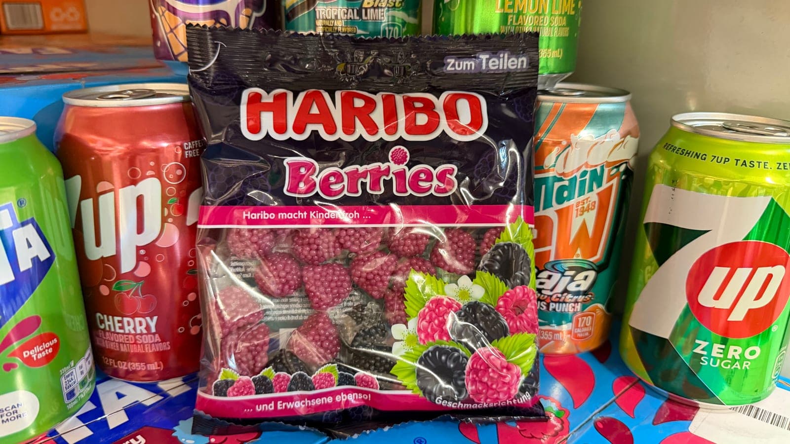 Мармелад HARIBO BERRIES лесные ягоды жевательный, 175г 1