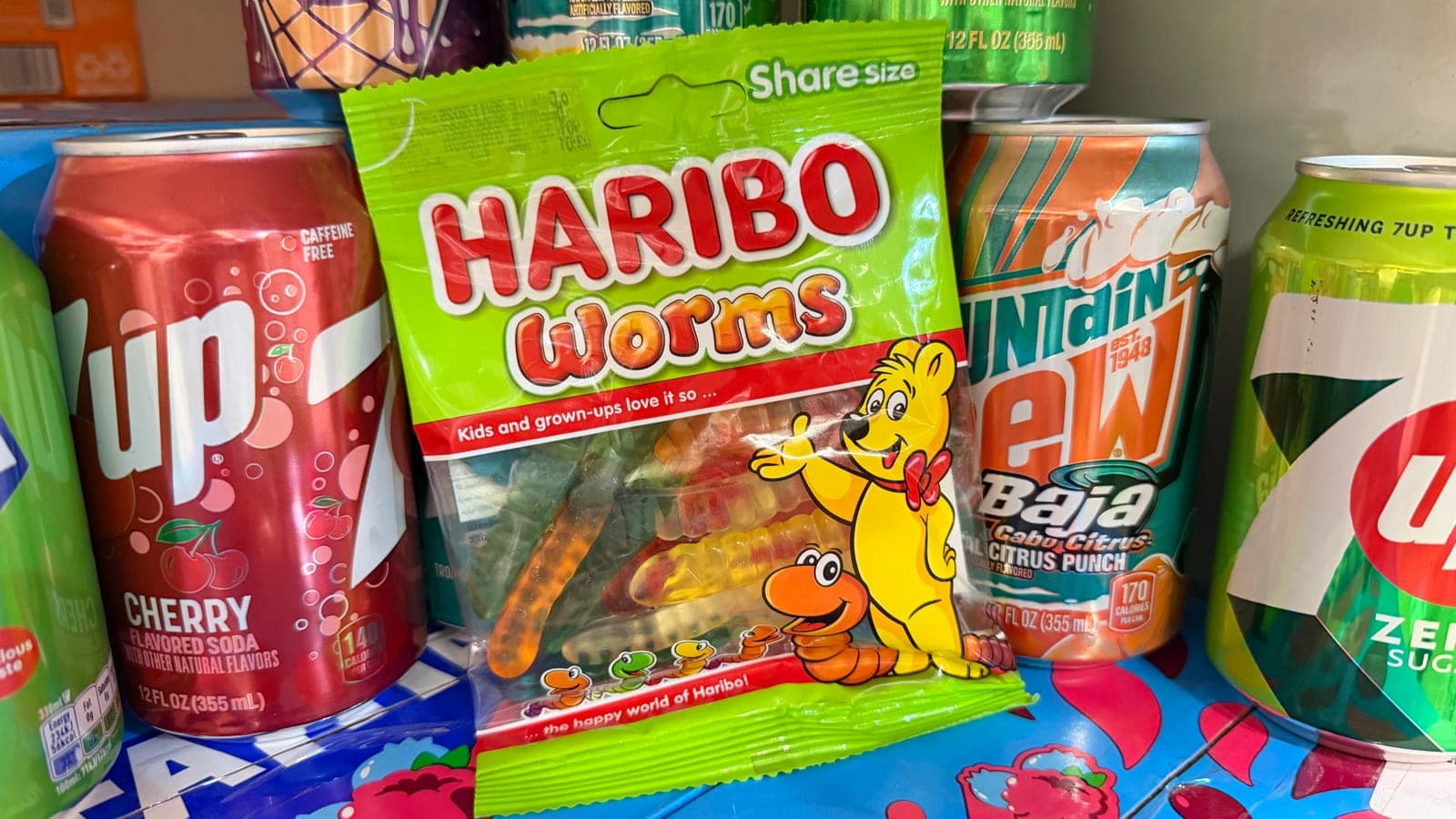 Мармелад HARIBO (Worms) Червячки, 80г 1