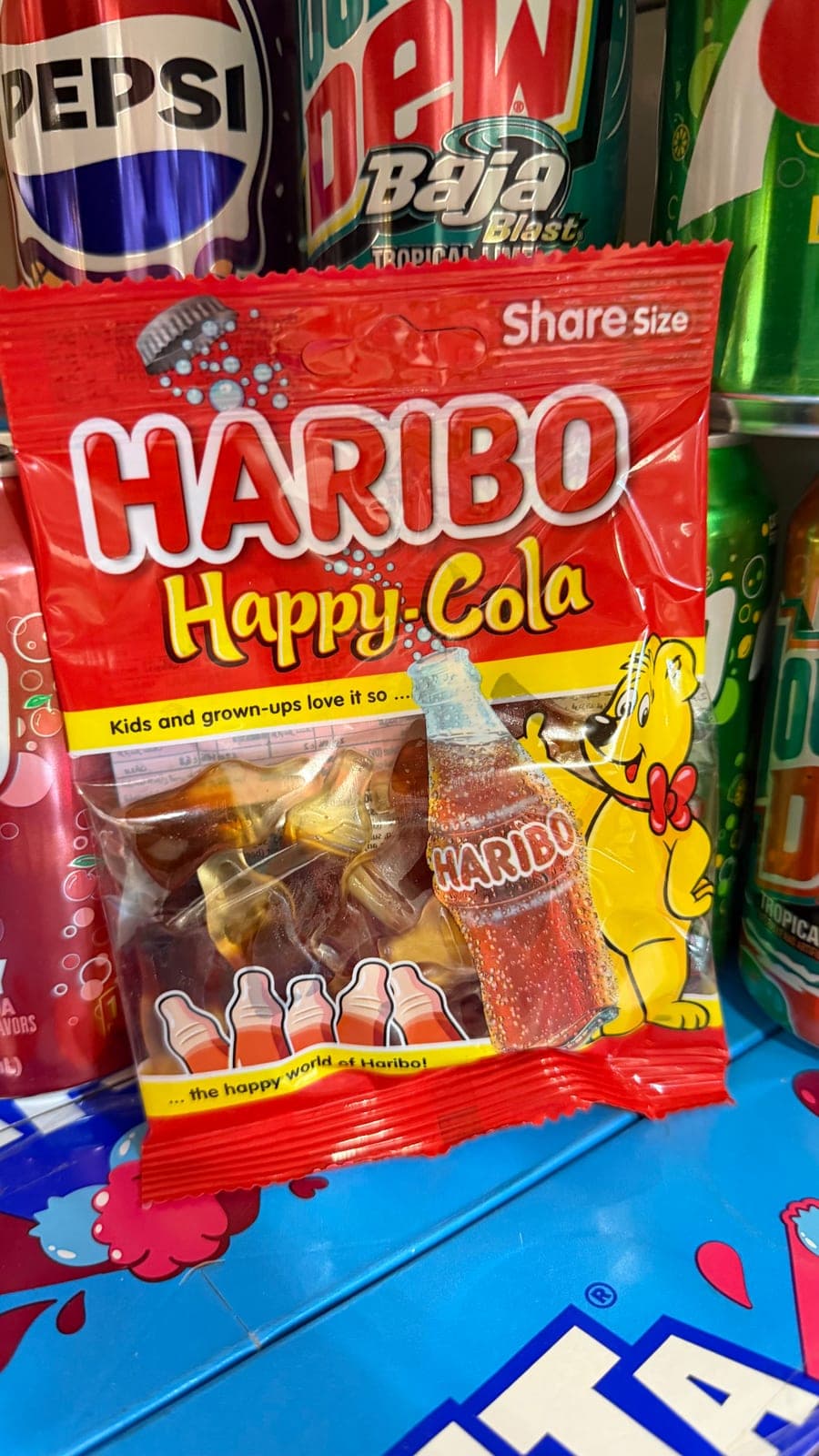Мармелад HARIBO (Happy-Cola) Веселая Кола, 80г 1