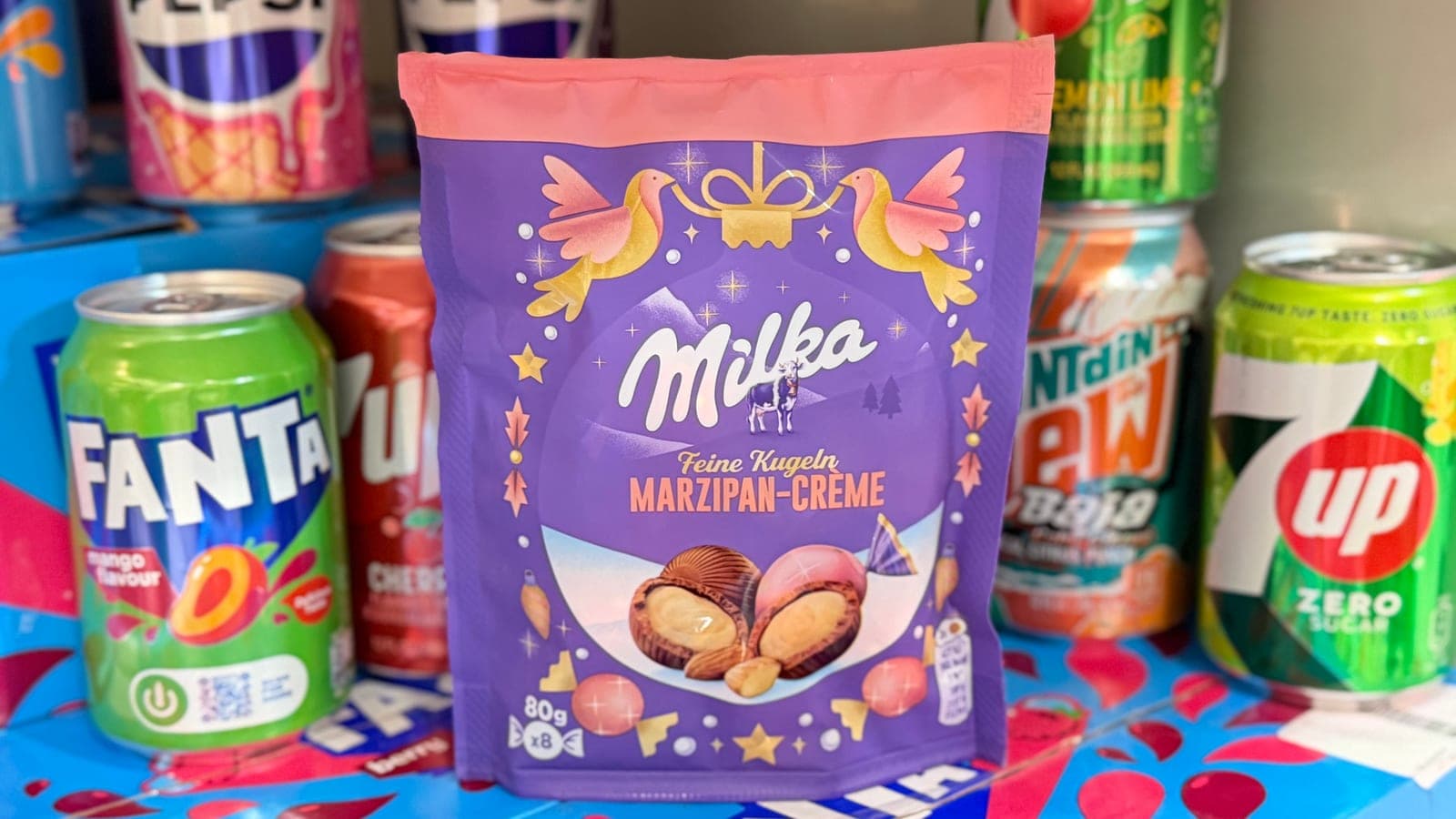 Шоколадные конфеты Милка 1