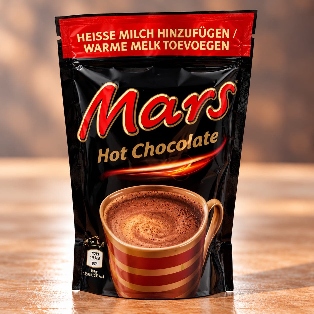 Горячий шоколад Mars Карамель 1