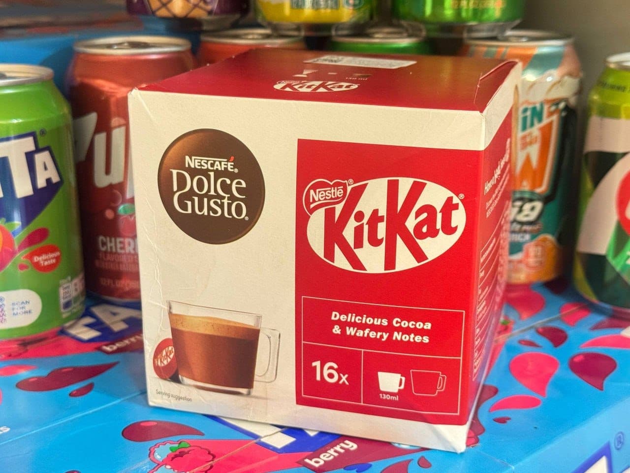 какао-напиток Nescafe Dolce Gusto KitKat быстрорастворимый 5