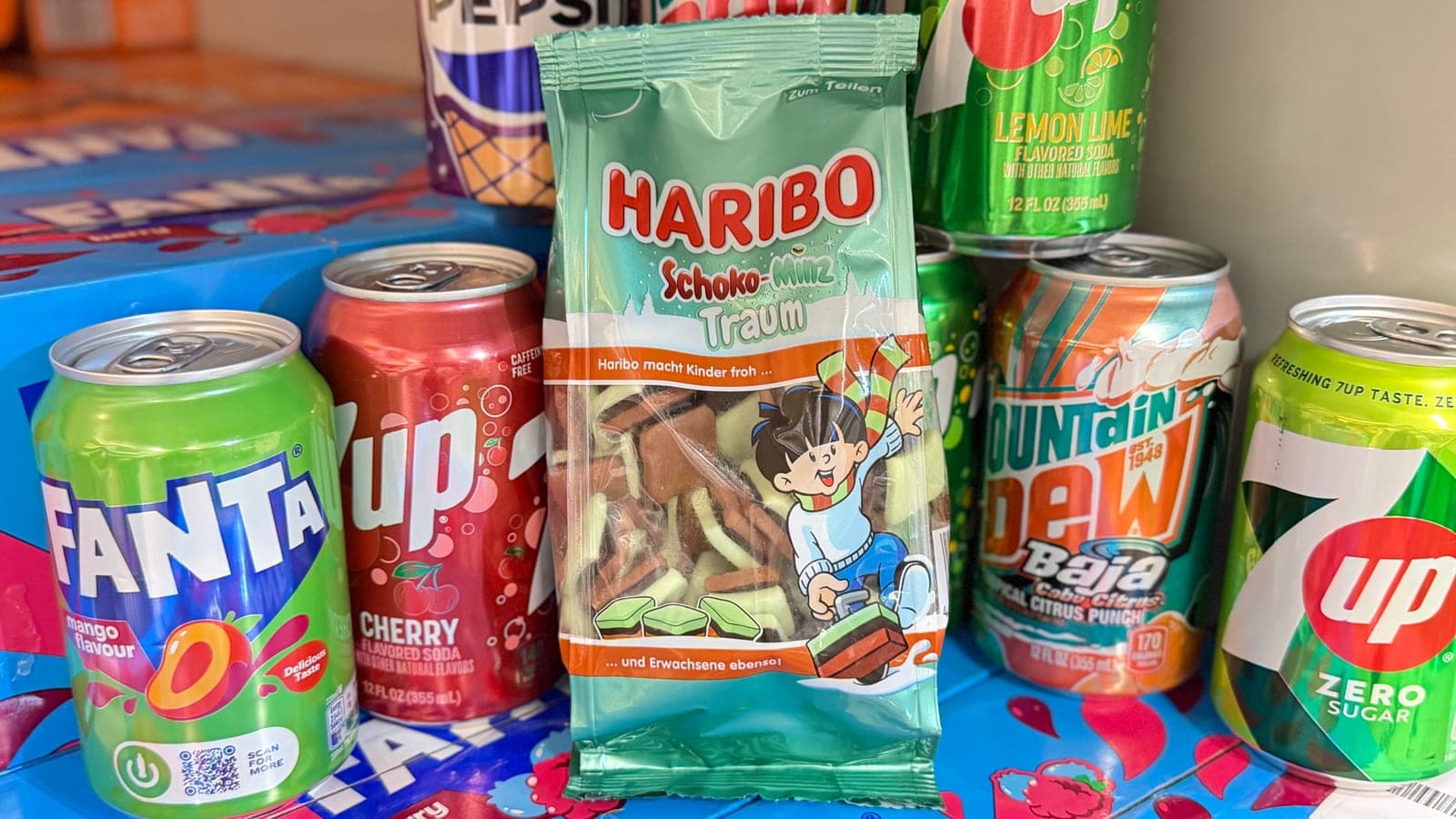 Мармелад Haribo Schoko-Minz Traum Какао и Мята 1