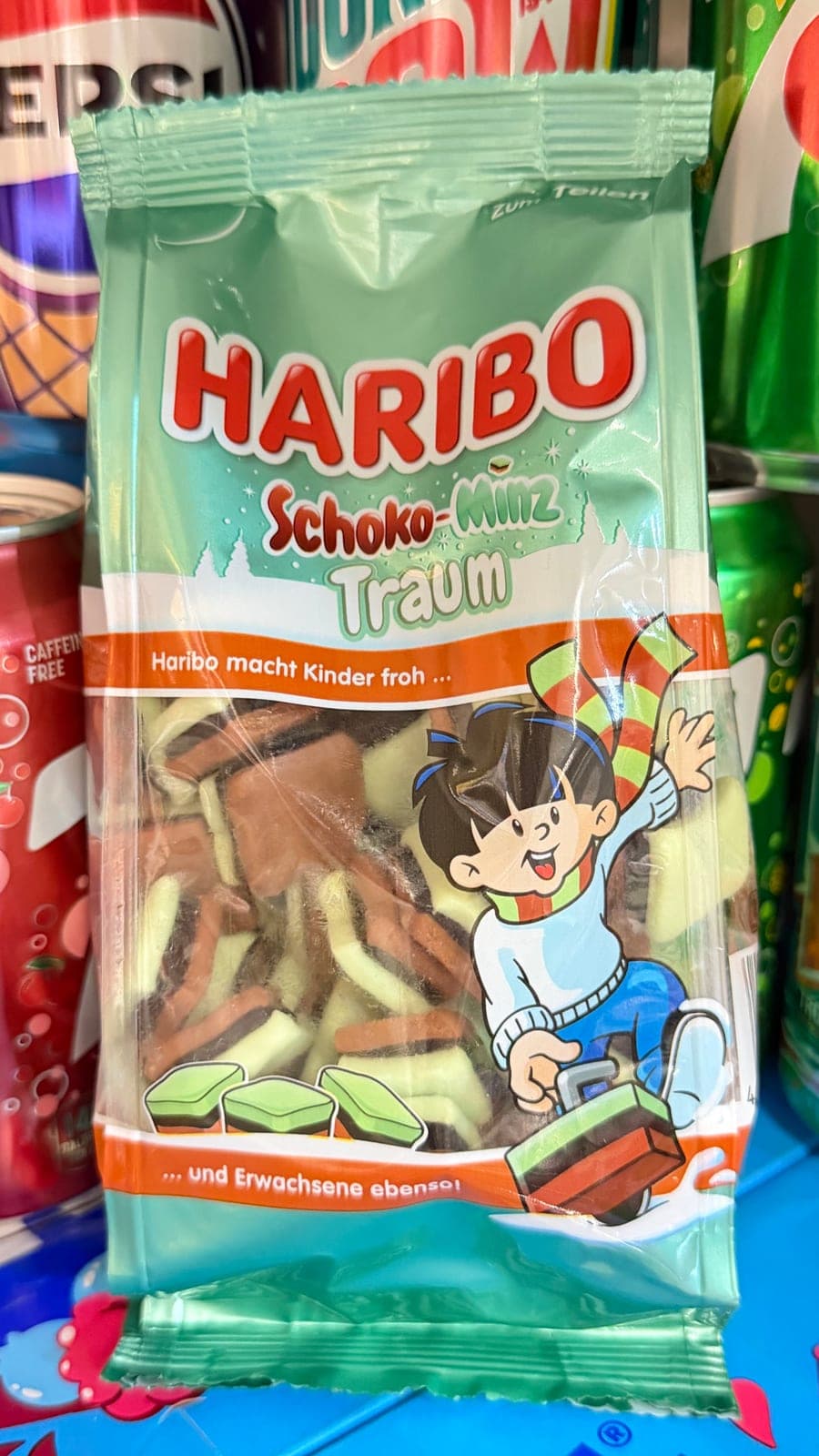 Мармелад Haribo Schoko-Minz Traum Какао и Мята 3