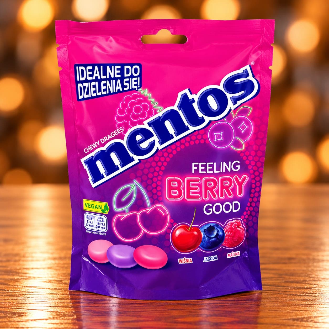 Драже Mentos Feeling Berry Good 1