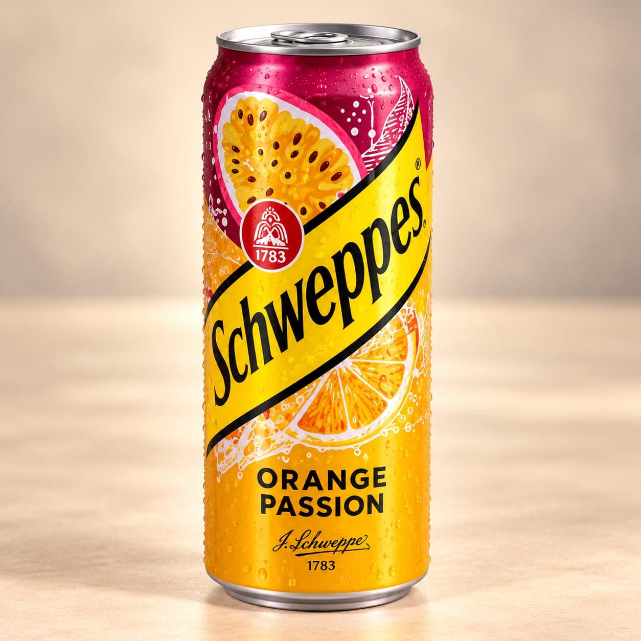 Швепс Orange Passion 330 мл ж/б 1